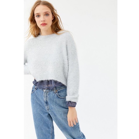 Urban Outfitters Sweaters - UO Elisabeth Sparkly Metallic Sweater